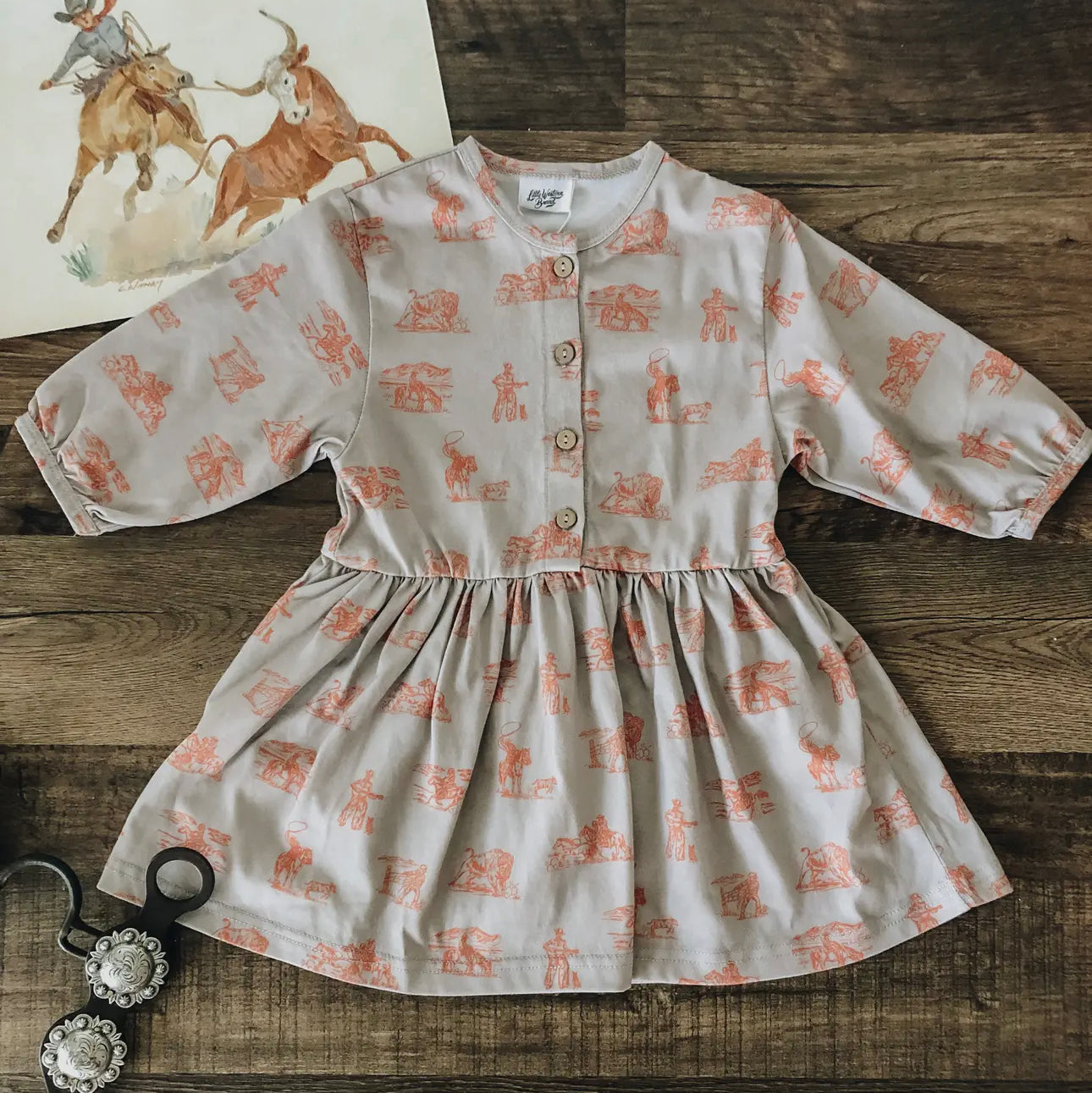 Buffalo Round Up Boho Dress