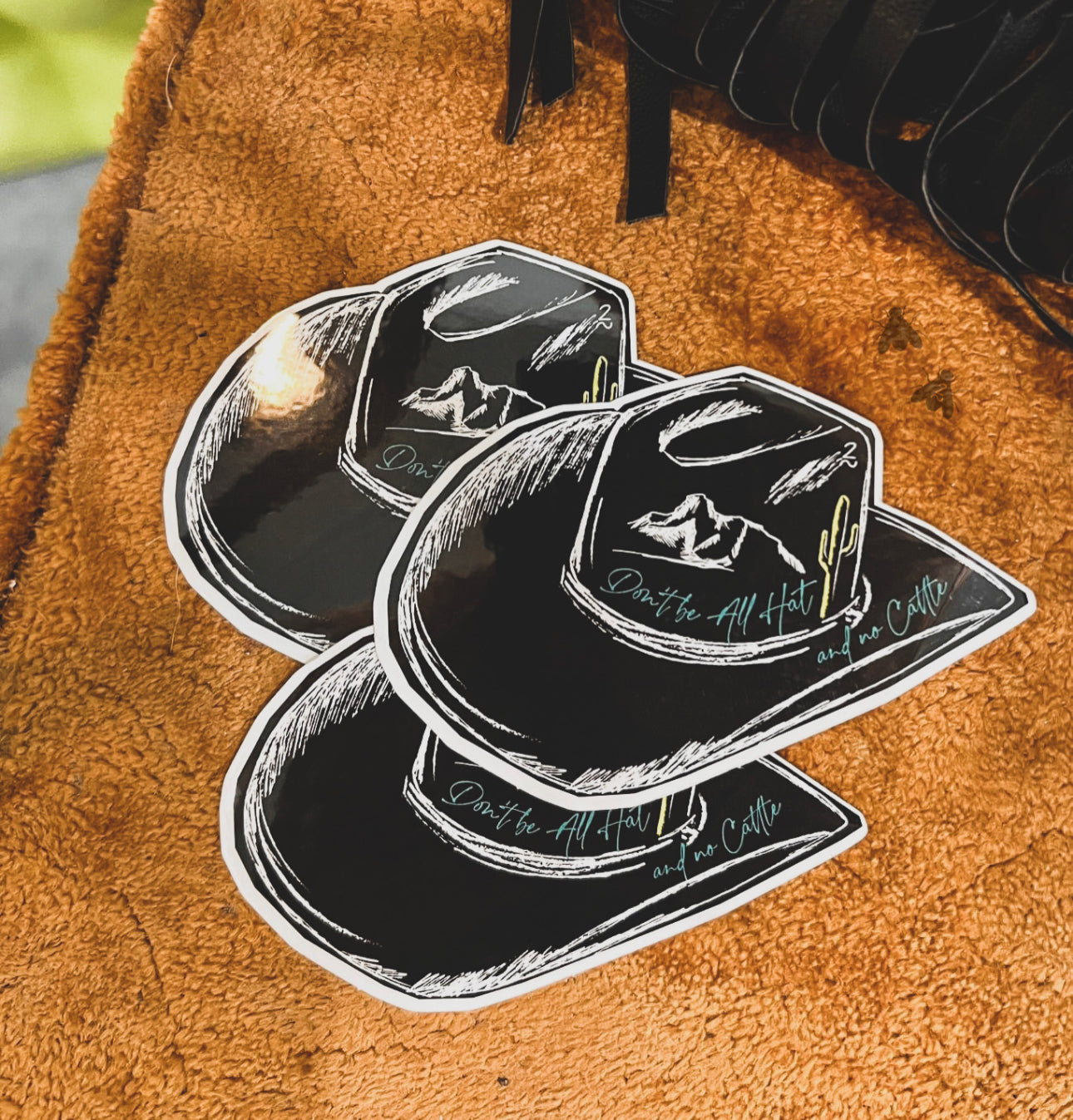All Hat Sticker