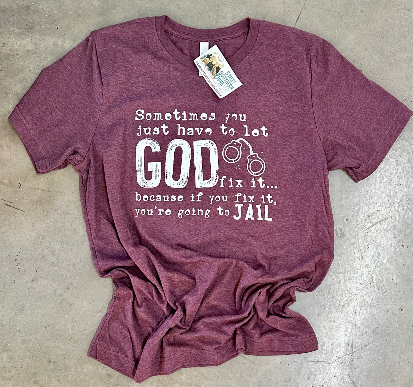 Let God fix it