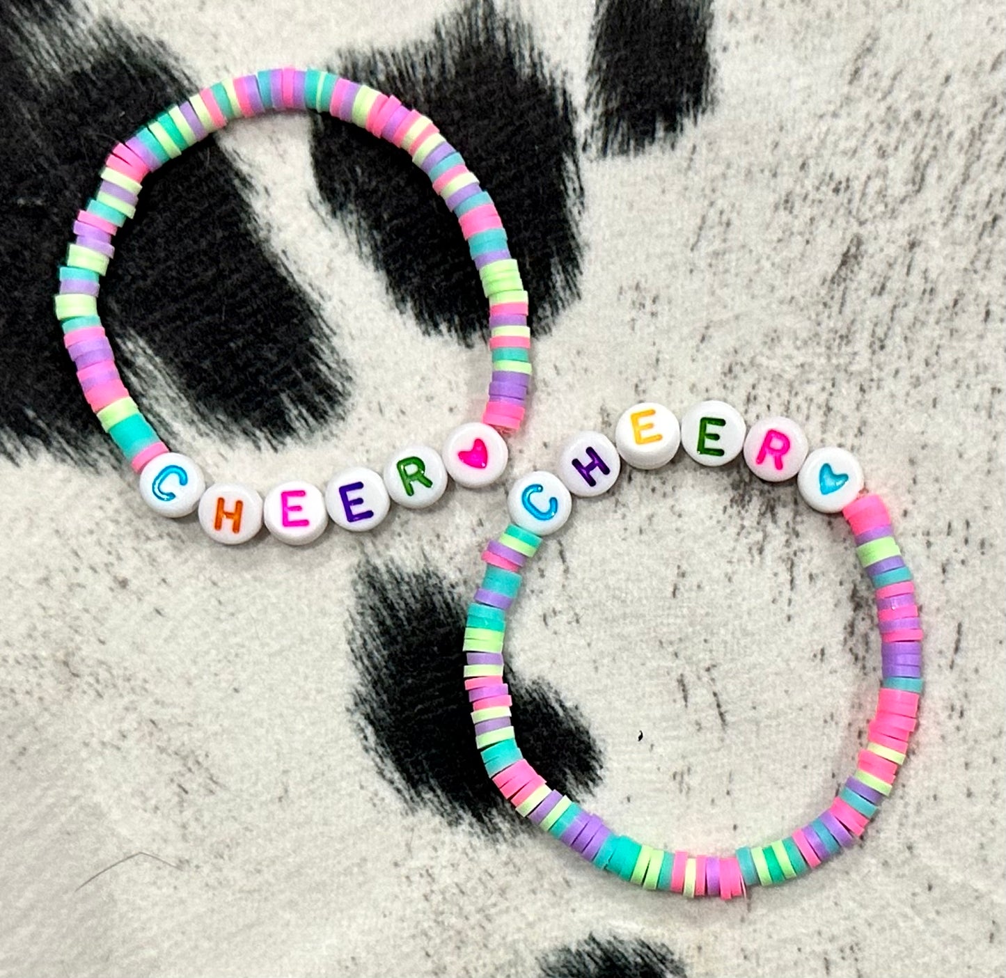 Cheer bracelet set