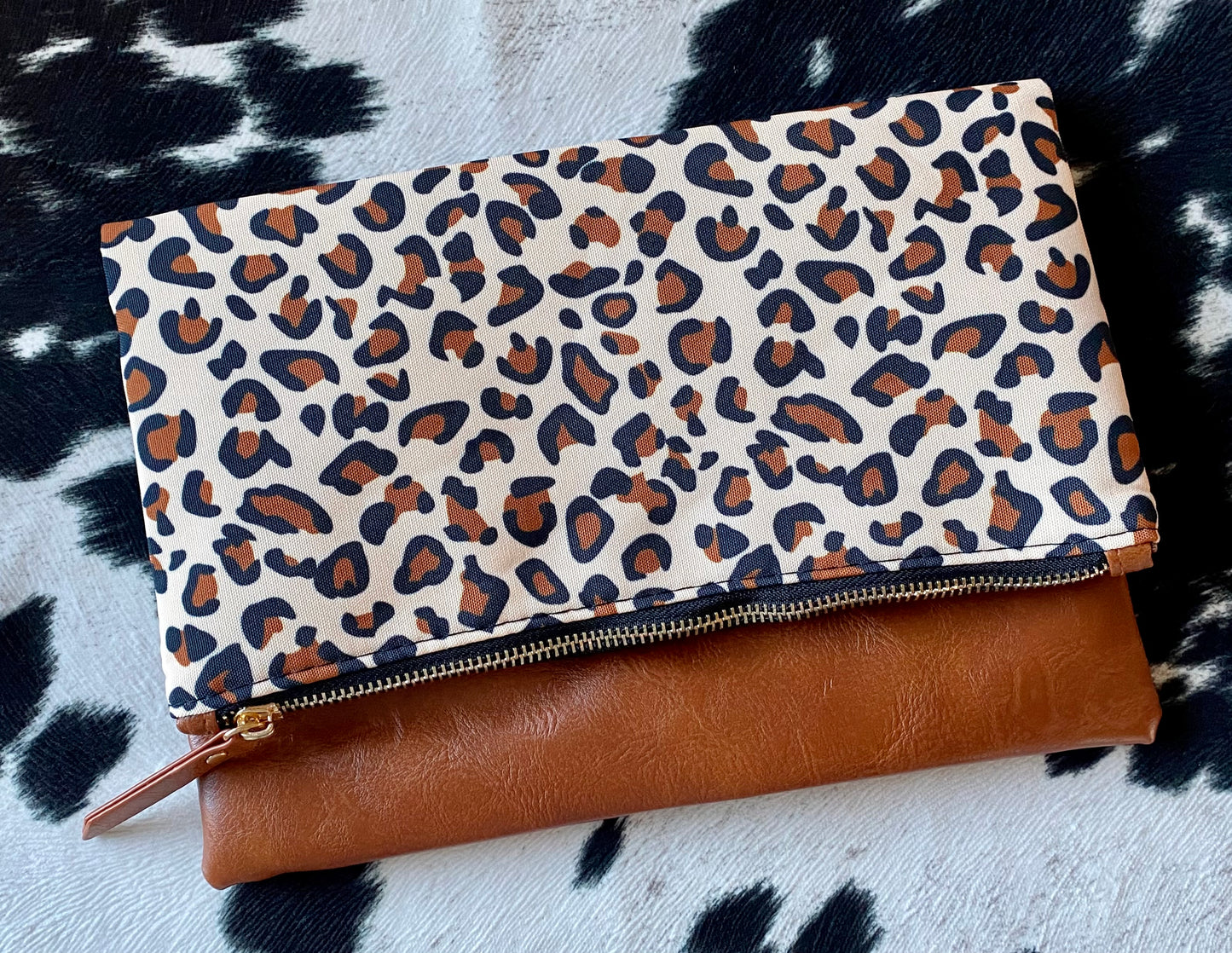 The Stacey Fold Over Clutch