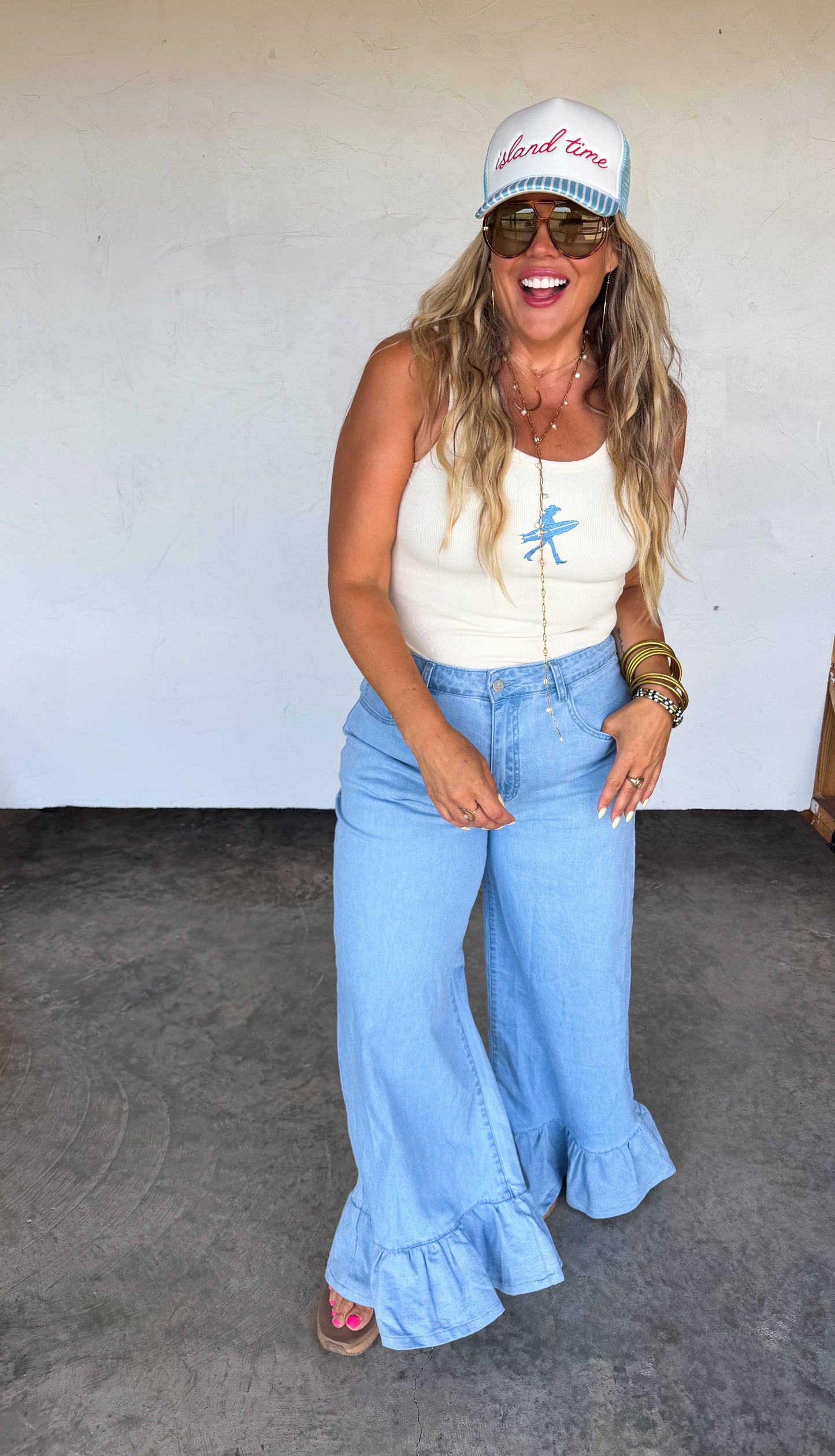CALLIE RUFFLE JEANS: 5