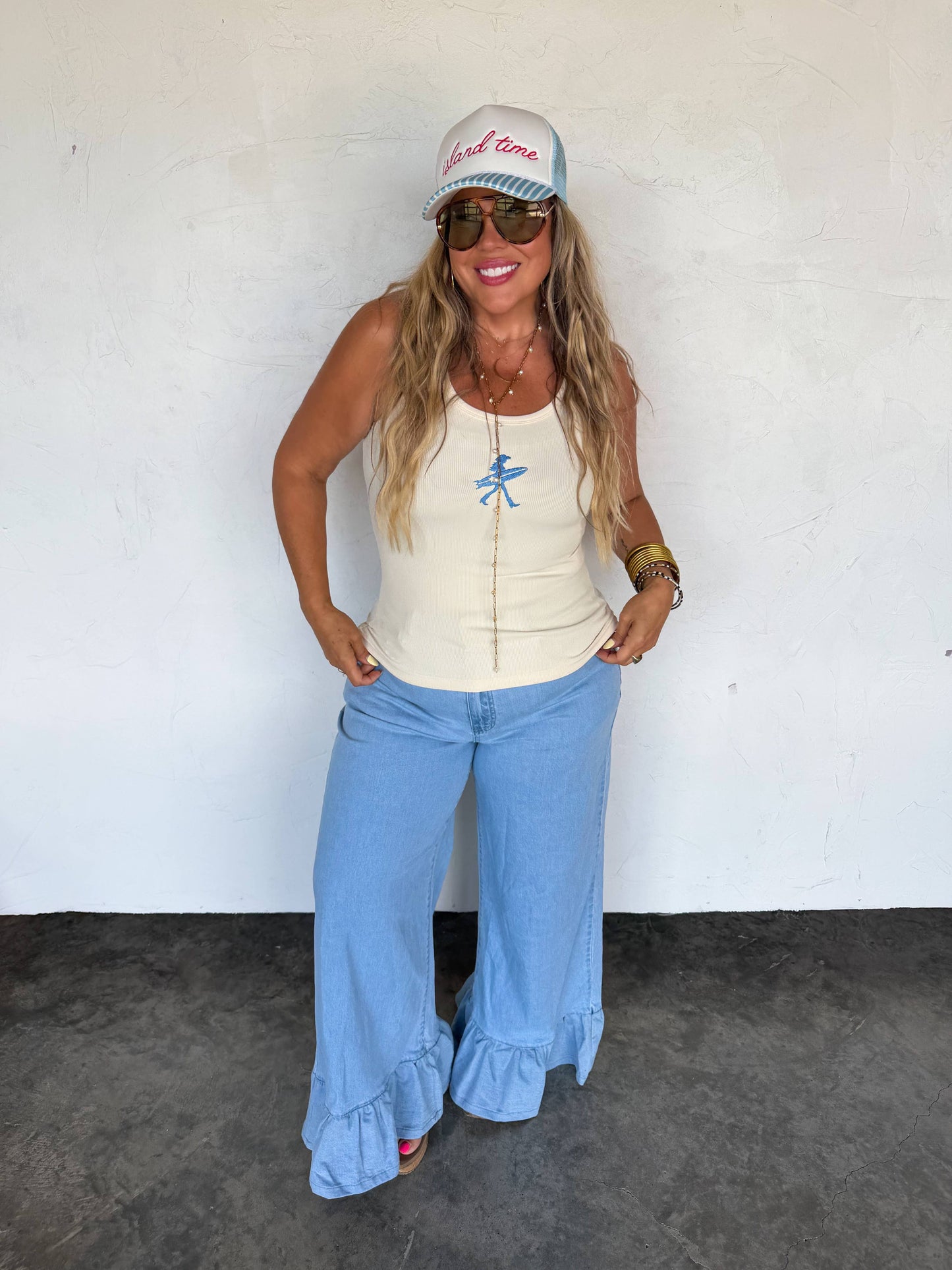 CALLIE RUFFLE JEANS: 11