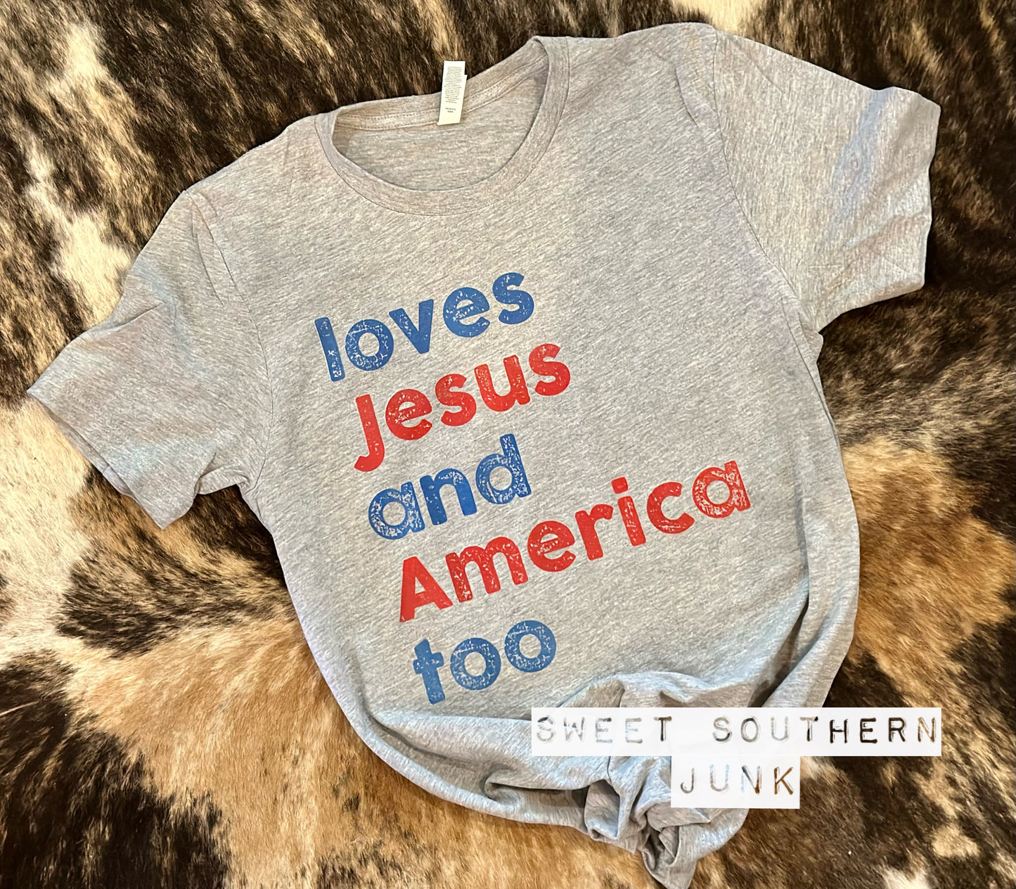Loves Jesus and America too